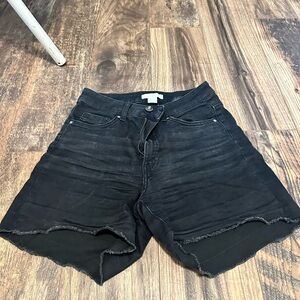 H&M Charcoal Denim Shorts